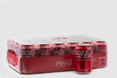 Напиток безалкогольный газированный Кока-Кола Классическая 330 мл / Coca-Cola Regular 330 ml ж/б