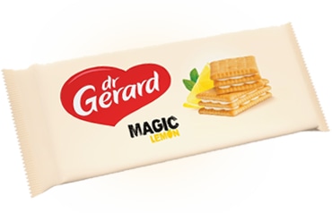 Печенье dr Gerard Magic Lemon со сливками и лимоном 216 гр