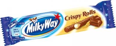 Шоколадные палочки MILKY WAY Crispy Rolls 25 грамм