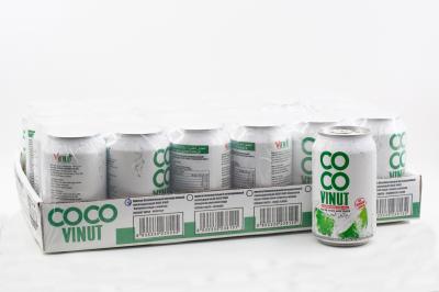 COCO Vinut Кокосовая вода с мякотью 330мл ж/б