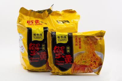 Лапша жареная Юй Вэй Фу со вкусом краб (Китай) 102г