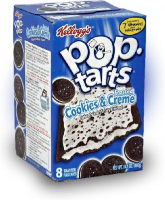 Печенье Pop Tarts 8 PS Frosted Cookies & Creme 400 грамм