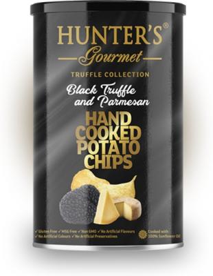 Чипсы Hunter`s Gourmet Черный трюфель и пармезан 150 гр